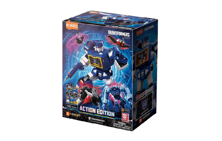 Blokees Model Kits -  Transformers  (Limited Model Kit)  71172-Transformers AE03 -SOUND WAVE 